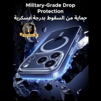 جراب كفر ايفون 17 برو المغناطيسي الشفاف من UGREEN...