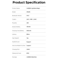 UGREEN LightBuds Magic | سماعات بلوتوث بشاشة تحكم...