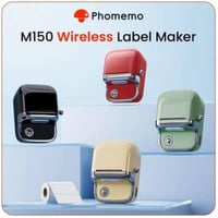 طابعة ملصقات حرارية لا سلكية من Phomemo اصدار M150...
