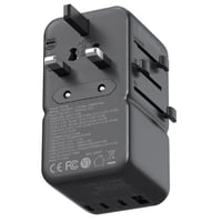 محول دولي فيش سفر عالمي MINIX (GaN) | قوة 140 واط،...