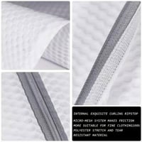 قطعة واحدة، أكياس غسيل شبكية، نسيج شبكي متين وقابل...