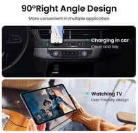 كابل Ugreen USB-C بطول نصف متر وزاوية 90 درجة - ال...