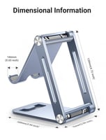 حامل جوال قابل للتعديل من الالومنيوم لجوال ايفون م...