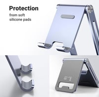 حامل جوال قابل للتعديل من الالومنيوم لجوال ايفون م...