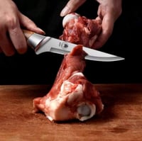 طقم 3 سكاكين الجزار حادة للمطبخ