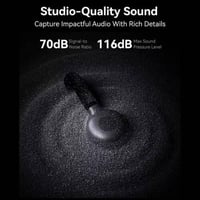 مايك Lark M2S لاسلكي (Type-C) | توصيل فوري، مدى 30...