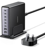 محطة شحن UGREEN بـ 8 منافذ وسرعة 200 واط! شحن فائق...