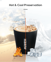 مق كوب قهوة صغير بفلتر قابل للطي معزول حراريا من ا...