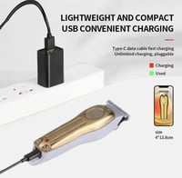 ماكينة حلاقة شعر الرأس من kemei صغيرة 14x4 سم