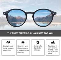 نظارة شمسية مستقطبة POLARIZED صغيرة من ZENOTTIC بم...