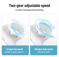 مطحنة أظافر أوتوماتيكية، قصاصة كهربائية، قص وتلميع...