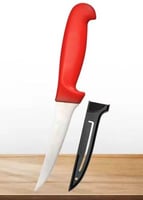 سكين سلخ وتقطيع من الفولاذ المقاوم للصدأ مقاس 10 ا...