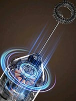 خلاط مشروبات من الستانلس ستيل للقهوة واللاتيه والك...