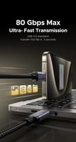 أقوى كيبل للشحن ونقل البيانات، بسرعة نقل بيانات 80...