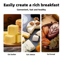 سكين زبدة من الفولاذ المقاوم للصدأ للجبن والمربى و...