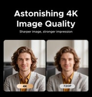 كاميرا ويب للكمبيوتر من يوجرين UGREEN 4K FHD Webca...