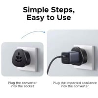 فيش سفر UGREEN محول أمريكي (US Plug) | محول 1250 و...