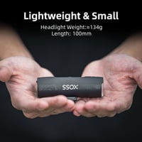 ضوء نور أمامي احترافي للدراجة الهوائية عالي السطوع...