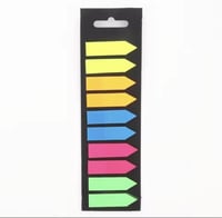 عدد 200 ورق ملاحظات لاصق ملون