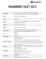 راوتر هواوي واي فاي BE3 ثابت مكتبي، لون أسود