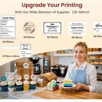 طابعة ملصقات حرارية لا سلكية من Phomemo اصدار M150...