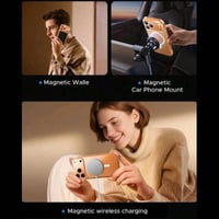 جراب كفر ايفون 17 برو ماكس المغناطيسي الشفاف من UG...