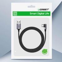كابل Ugreen USB-C بطول نصف متر وزاوية 90 درجة - ال...