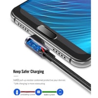 كابل Ugreen USB-C بطول نصف متر وزاوية 90 درجة - ال...