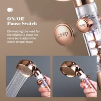 رأس دش عالي الضغط مع مروحة تربو و فلتر