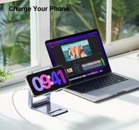 حامل جوال قابل للتعديل من الالومنيوم لجوال ايفون م...