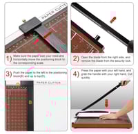 قطاعة ورق مقاس ايه 4 اداة تقطيع الورق المقوى مقاس...