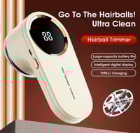 جهاز ازالة الوبر تشذيب الشعر قابل للشحن مع شاشة رق...