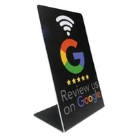 ستاند تقييم قوقل ماب بتقنية NFC (لونان) مقاس12×7