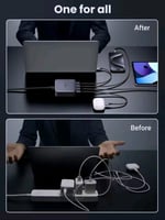 منصة شحن UGREEN بقدرة 100W واط بأربعة منافذ الشاحن...