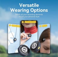 ميكروفون لافالير لاسلكي لارك M2 للهاتف type c من ه...