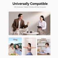 مايك Lark M2S Mini Combo | توصيل مزدوج (وصلة type...