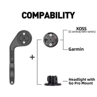 حامل عداد للدراجة قابل للاسخدام من الجهتين من XOSS