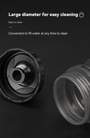 مطارة مياه للدراجة الهوائية (لون أبيض)