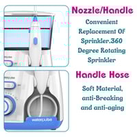 جهاز تنظيف الأسنان خيط مائي بخزان كبير سعة 800 مل،...