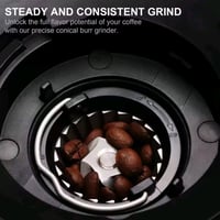 مطحنة قهوة إسبريسو BioLoMix - 30 إعداد طحن دقيق مع...