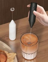 خلاط مشروبات من الستانلس ستيل للقهوة واللاتيه والك...