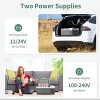 Alpicool 15 لتر – ثلاجتك المحمولة 2 في 1 (تجميد/تب...