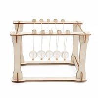 بندول نيوتن التعليمي – تجربة STEM لفهم قوانين الحر...