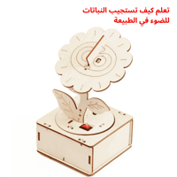 زهرة دوار الشمس التعليمية – تجربة STEM لفهم الطاقة...