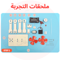 نموذج طاقة الرياح التعليمي - لعبة STEM مبتكرة للأط...