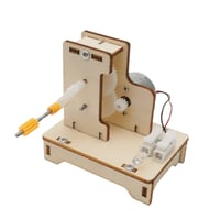 مولد يدوي بنسخة التروس - لعبة STEM تعليمية - مشروع...