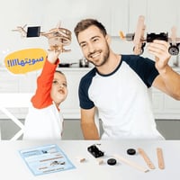 مدحلة الطرق التعليمية - لعبة STEM تفاعلية للأطفال...