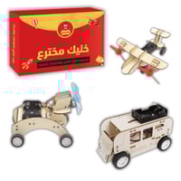 مركبات النقل والبناء - مجموعة STEM تعليمية للأطفال...