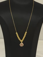 عقد كهرمان ذهب (عيار21K)