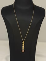 عقد كهرمان ذهب (عيار21K)